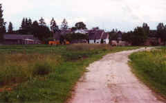 Our first walk in Ruhnu