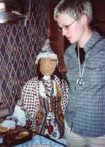 Meeting an islander in the museum